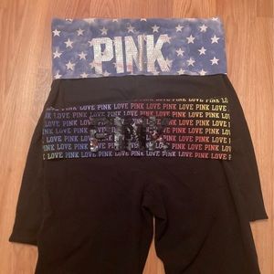 VS PINK FOLD OVER YOGA